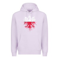 Lilac polish eagle  polish pride  polish flag  polish t shirt Premium Hoodie - linhVisuals