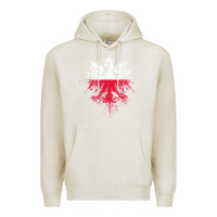 Oatmeal Heather polish eagle  polish pride  polish flag  polish t shirt Premium Hoodie - linhVisuals