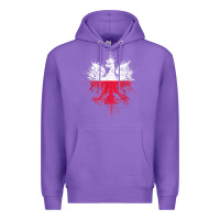 Polish Eagle  Polish Pride  Polish Flag  Polish T Shirt Premium Hoodie | Teevron