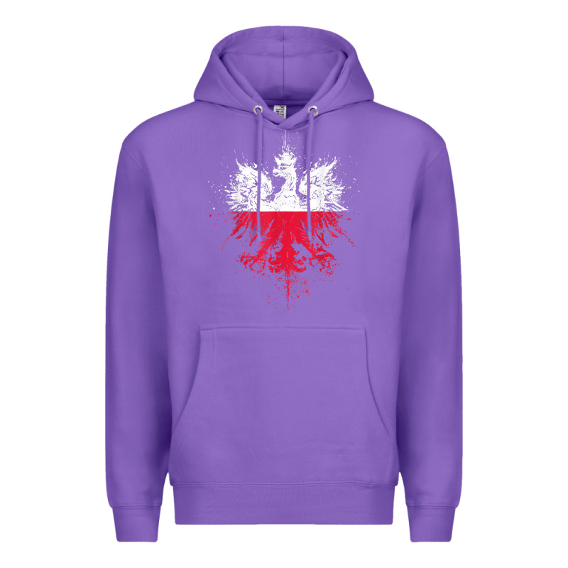 Polish Eagle  Polish Pride  Polish Flag  Polish T Shirt Premium Hoodie by linhVisuals | Teevron