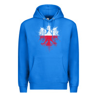 True Royal polish eagle  polish pride  polish flag  polish t shirt Premium Hoodie - linhVisuals