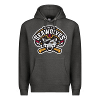Charcoal Heather sport american Premium Hoodie - linhVisuals
