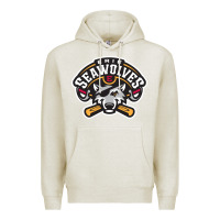 Oatmeal Heather sport american Premium Hoodie - linhVisuals