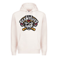 Pale Pink sport american Premium Hoodie - linhVisuals