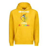 Lemon mens sorry girl i like bananas funny lgbt gay pride tshirt gifts Premium Hoodie - linhVisuals