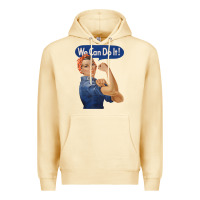 Pina Colada rosie the riveter shirt we can do it feminist retro t shirt Premium Hoodie - linhVisuals