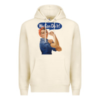 Tofu rosie the riveter shirt we can do it feminist retro t shirt Premium Hoodie - linhVisuals