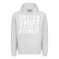Dove Grey retirement gifts for men funny retirement shirt for party Premium Hoodie - linhVisuals