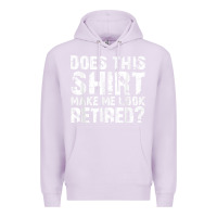 Lilac retirement gifts for men funny retirement shirt for party Premium Hoodie - linhVisuals