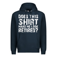 Navy retirement gifts for men funny retirement shirt for party Premium Hoodie - linhVisuals