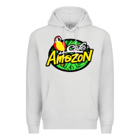 Dove Grey cafe #amazon Premium Hoodie - linhVisuals