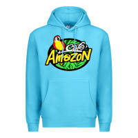 Ocean Blue cafe #amazon Premium Hoodie - linhVisuals