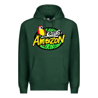 Sports Green cafe #amazon Premium Hoodie - linhVisuals