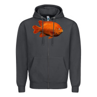 Smoke California Garibaldi Fish Zipper Hoodie - RanaPortraitStore