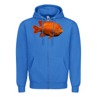 True Royal California Garibaldi Fish Zipper Hoodie - RanaPortraitStore