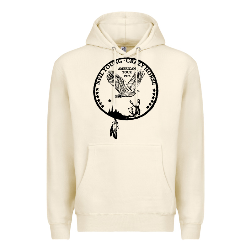 Neil Young Crazy Horse American Tour 1976 [tw] Premium Hoodie by linhVisuals | Teevron