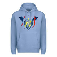 Colony Blue nightwing super hero Premium Hoodie - linhVisuals