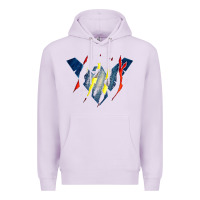 Lilac nightwing super hero Premium Hoodie - linhVisuals