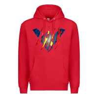 Red nightwing super hero Premium Hoodie - linhVisuals