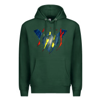 Sports Green nightwing super hero Premium Hoodie - linhVisuals