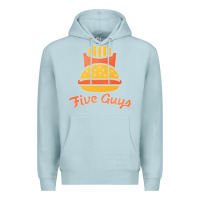 Blue Mist five guys Premium Hoodie - linhVisuals