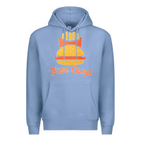 Colony Blue five guys Premium Hoodie - linhVisuals
