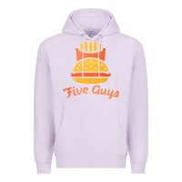 Lilac five guys Premium Hoodie - linhVisuals
