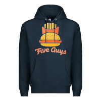 Navy five guys Premium Hoodie - linhVisuals