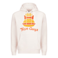 Pale Pink five guys Premium Hoodie - linhVisuals
