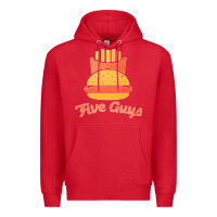 Red five guys Premium Hoodie - linhVisuals