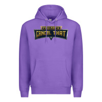 Purple you rock cancel that shirt   funny tee Premium Hoodie - linhVisuals