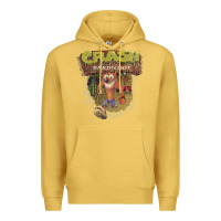 Antique Gold crash bandicoot 1966 Premium Hoodie - linhVisuals