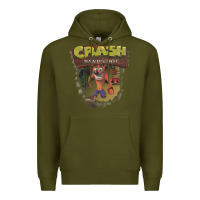 Army Green crash bandicoot 1966 Premium Hoodie - linhVisuals
