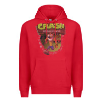 Red crash bandicoot 1966 Premium Hoodie - linhVisuals