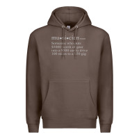Coffee musician definition Premium Hoodie - linhVisuals