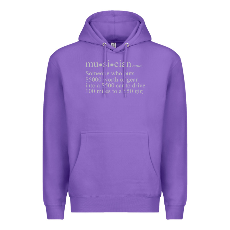 Musician Definition Premium Hoodie by linhVisuals | Teevron