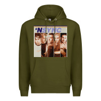 Army Green n sync [tw] Premium Hoodie - linhVisuals