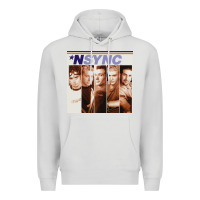 Dove Grey n sync [tw] Premium Hoodie - linhVisuals