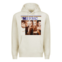 Oatmeal Heather n sync [tw] Premium Hoodie - linhVisuals