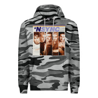 Slate Camo n sync [tw] Premium Hoodie - linhVisuals