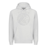 Dove Grey eat the rich Premium Hoodie - linhVisuals