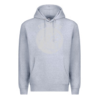Heather Grey eat the rich Premium Hoodie - linhVisuals