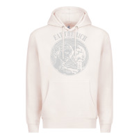 Pale Pink eat the rich Premium Hoodie - linhVisuals