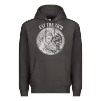 Smoke eat the rich Premium Hoodie - linhVisuals