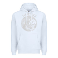 White eat the rich Premium Hoodie - linhVisuals