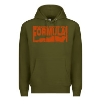 Army Green formula 1 Premium Hoodie - linhVisuals