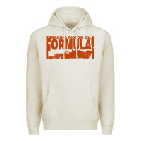 Oatmeal Heather formula 1 Premium Hoodie - linhVisuals