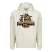 Oatmeal Heather freddy fazbear's pizza 1983   five nights at freddys Premium Hoodie - linhVisuals