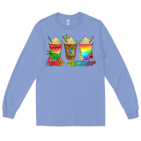 Colony Blue hello summer Long Sleeve Tee - Artiststas