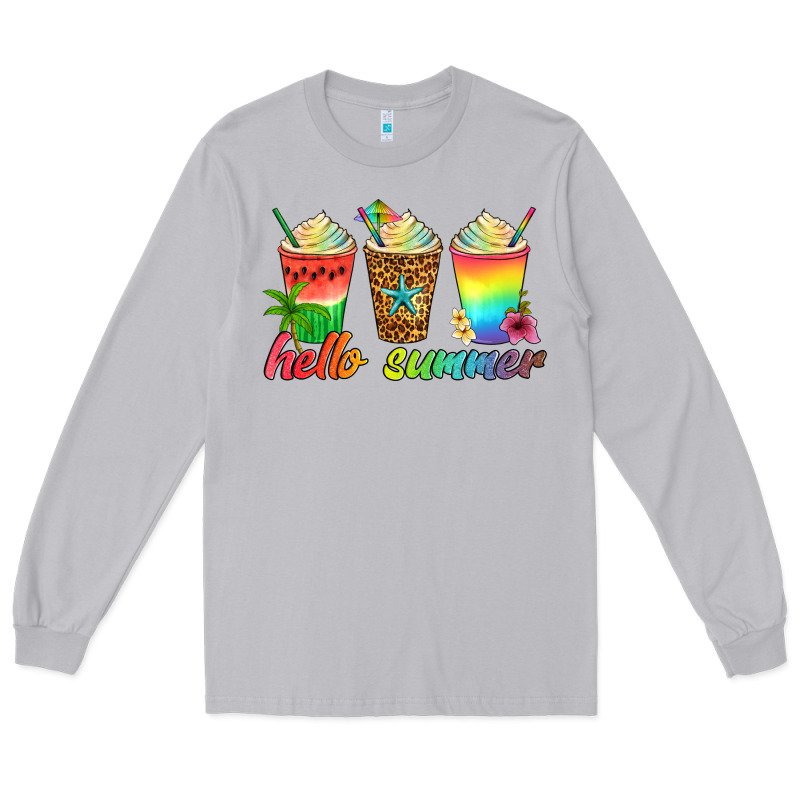 Hello Summer Long Sleeve Tee by Artiststas | Teevron